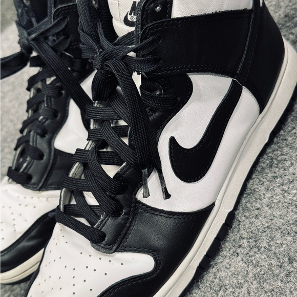 Nike Black and White Panda Dunk Sneakers main image 7
